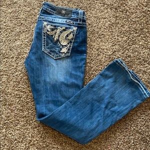 Miss me Jeans Signature Boot Size 31